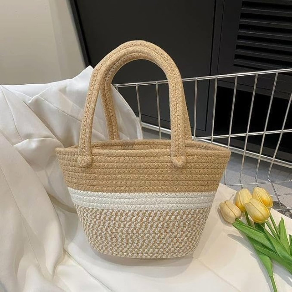 Eco‑Friendly Cotton Rope Tote Bag
